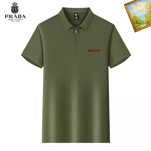 Prada T-Shirts Short Sleeved For Men #1342234