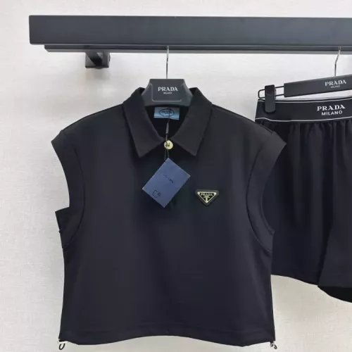 Cheap Prada Tracksuits Sleeveless For Women #1342252 Replica Wholesale [$125.00 USD] [ITEM#1342252] on Replica Prada Tracksuits
