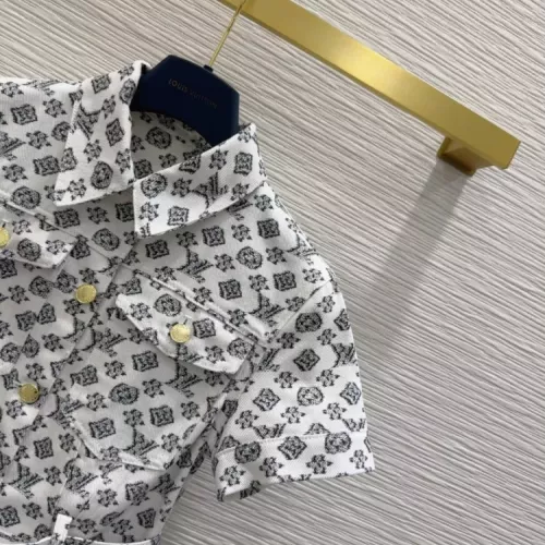 Cheap Louis Vuitton LV Dresses Short Sleeved For Women #1342270 Replica Wholesale [$130.00 USD] [ITEM#1342270] on Replica Louis Vuitton LV Dresses