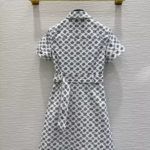 Cheap Louis Vuitton LV Dresses Short Sleeved For Women #1342270 Replica Wholesale [$130.00 USD] [ITEM#1342270] on Replica Louis Vuitton LV Dresses