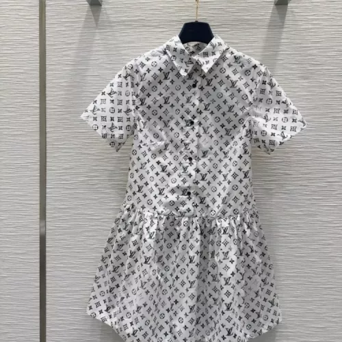 Louis Vuitton LV Dresses Short Sleeved For Women #1342276