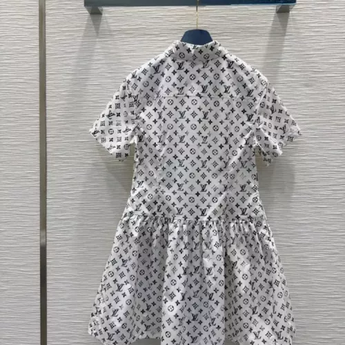 Cheap Louis Vuitton LV Dresses Short Sleeved For Women #1342276 Replica Wholesale [$118.00 USD] [ITEM#1342276] on Replica Louis Vuitton LV Dresses