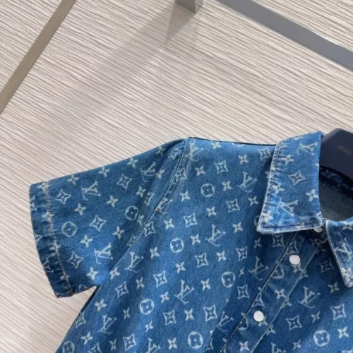 Cheap Louis Vuitton LV Dresses Short Sleeved For Women #1342284 Replica Wholesale [$132.00 USD] [ITEM#1342284] on Replica Louis Vuitton LV Dresses