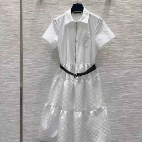 Louis Vuitton LV Dresses Short Sleeved For Women #1342287