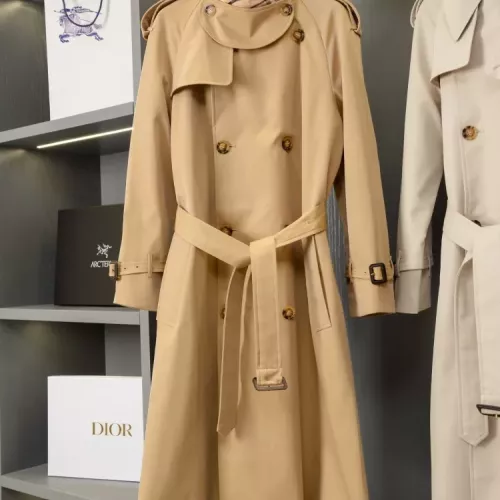 Cheap Burberry Trench Coat Long Sleeved For Women #1342308 Replica Wholesale [$210.00 USD] [ITEM#1342308] on Replica Burberry Trench Coat