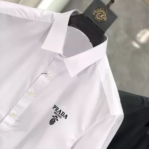 Cheap Prada Shirts Short Sleeved For Unisex #1342309 Replica Wholesale [$38.00 USD] [ITEM#1342309] on Replica Prada Shirts