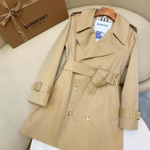 Burberry Trench Coat Long Sleeved For Women #1342314