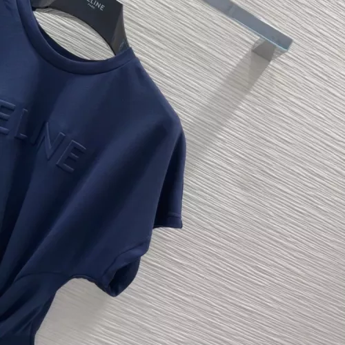 Cheap Celine Dresses Short Sleeved For Women #1342352 Replica Wholesale [$118.00 USD] [ITEM#1342352] on Replica Celine Dresses