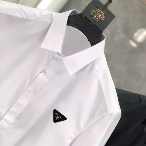 Cheap Prada Shirts Short Sleeved For Unisex #1342356 Replica Wholesale [$38.00 USD] [ITEM#1342356] on Replica Prada Shirts