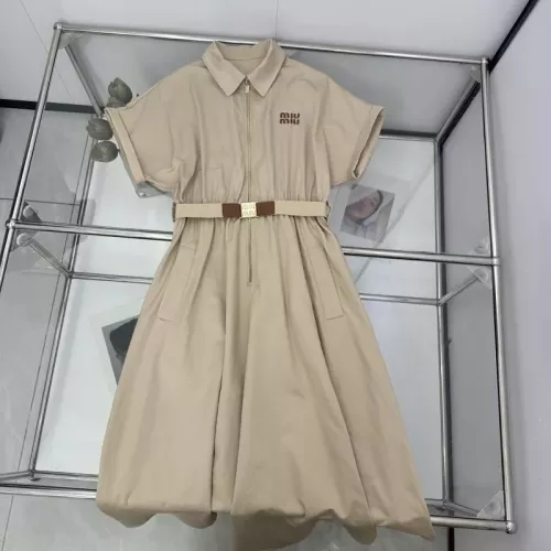 MIU MIU Dresses Short Sleeved For Women #1342361