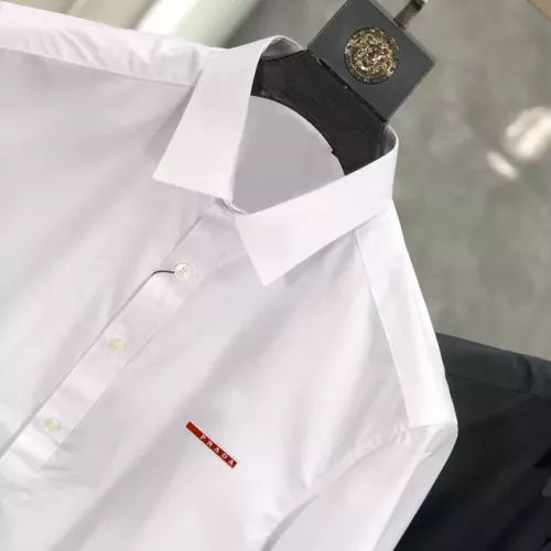 Cheap Prada Shirts Short Sleeved For Unisex #1342373 Replica Wholesale [$38.00 USD] [ITEM#1342373] on Replica Prada Shirts