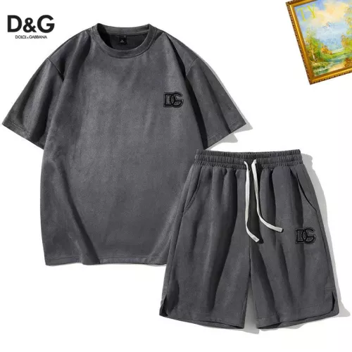 Dolce & Gabbana D&G Tracksuits Short Sleeved For Men #1342404