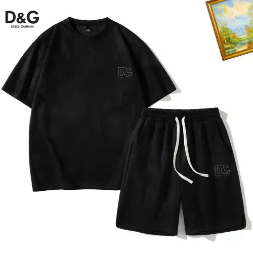 Dolce & Gabbana D&G Tracksuits Short Sleeved For Men #1342405
