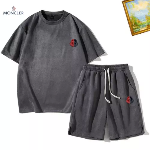 Moncler Tracksuits Short Sleeved For Men #1342412