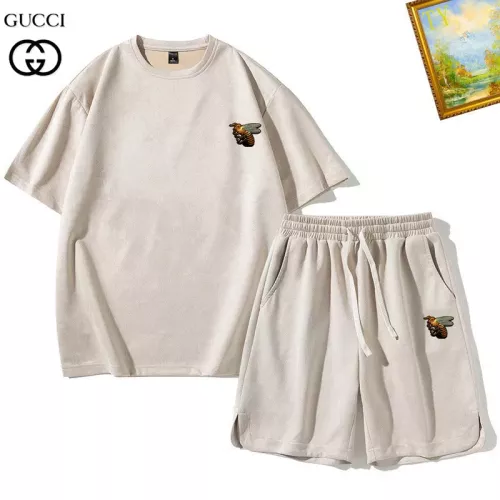 Gucci Tracksuits Short Sleeved For Men #1342426