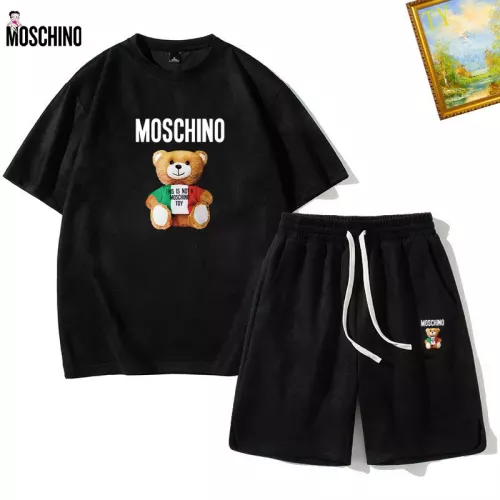 Cheap Moschino Tracksuits Short Sleeved For Men #1342447 Replica Wholesale [$48.00 USD] [ITEM#1342447] on Replica Moschino Tracksuits
