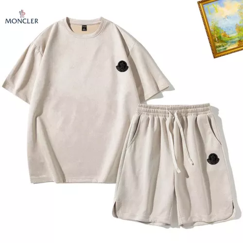 Moncler Tracksuits Short Sleeved For Men #1342451