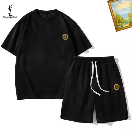 Yves Saint Laurent YSL Tracksuits Short Sleeved For Men #1342467