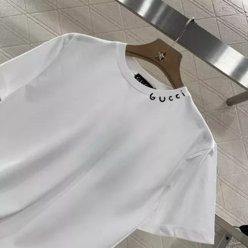 Cheap Gucci T-Shirts Short Sleeved For Women #1342486 Replica Wholesale [$68.00 USD] [ITEM#1342486] on Replica Gucci T-Shirts