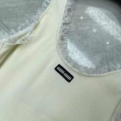 Cheap MIU MIU T-Shirts Sleeveless For Women #1342487 Replica Wholesale [$56.00 USD] [ITEM#1342487] on Replica MIU MIU T-Shirts