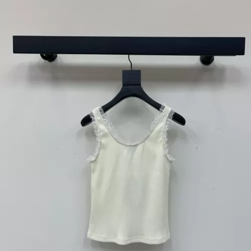 Cheap MIU MIU T-Shirts Sleeveless For Women #1342487 Replica Wholesale [$56.00 USD] [ITEM#1342487] on Replica MIU MIU T-Shirts