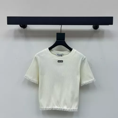 MIU MIU T-Shirts Short Sleeved For Women #1342488
