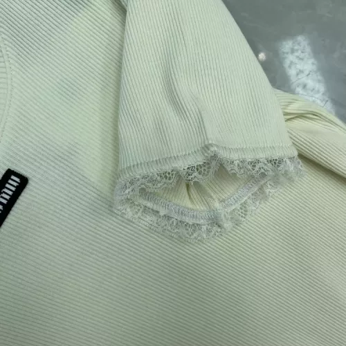 Cheap MIU MIU T-Shirts Short Sleeved For Women #1342488 Replica Wholesale [$60.00 USD] [ITEM#1342488] on Replica MIU MIU T-Shirts
