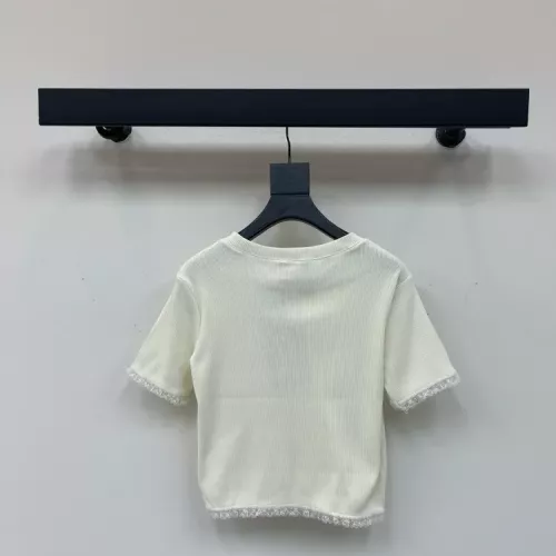 Cheap MIU MIU T-Shirts Short Sleeved For Women #1342488 Replica Wholesale [$60.00 USD] [ITEM#1342488] on Replica MIU MIU T-Shirts