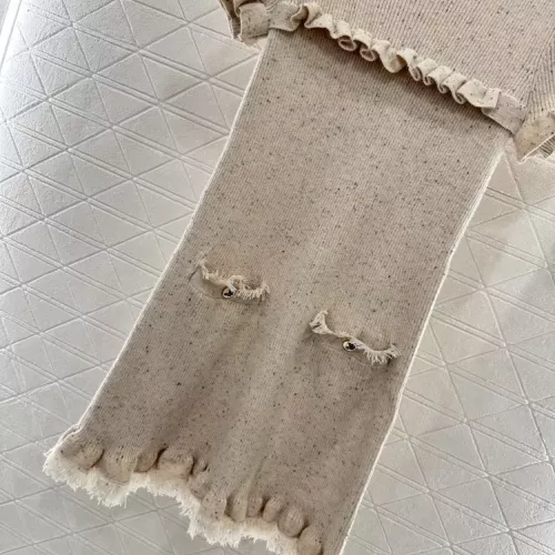 Cheap Chanel Dresses Short Sleeved For Women #1342496 Replica Wholesale [$122.00 USD] [ITEM#1342496] on Replica Chanel Dresses