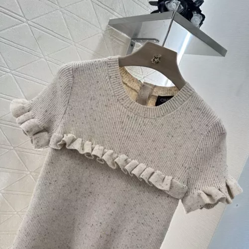 Cheap Chanel Dresses Short Sleeved For Women #1342496 Replica Wholesale [$122.00 USD] [ITEM#1342496] on Replica Chanel Dresses