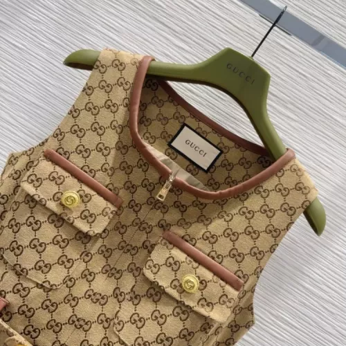 Cheap Gucci Dresses Sleeveless For Women #1342499 Replica Wholesale [$135.00 USD] [ITEM#1342499] on Replica Gucci Dresses