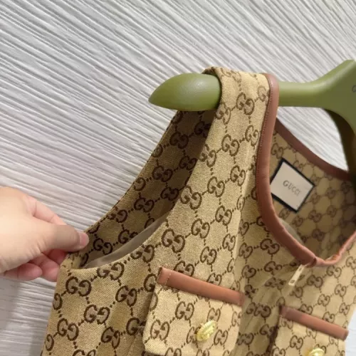 Cheap Gucci Dresses Sleeveless For Women #1342499 Replica Wholesale [$135.00 USD] [ITEM#1342499] on Replica Gucci Dresses