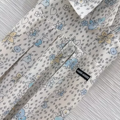 Cheap MIU MIU Dresses Short Sleeved For Women #1342501 Replica Wholesale [$125.00 USD] [ITEM#1342501] on Replica MIU MIU Dresses
