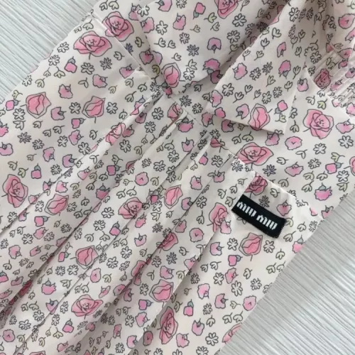 Cheap MIU MIU Dresses Short Sleeved For Women #1342502 Replica Wholesale [$125.00 USD] [ITEM#1342502] on Replica MIU MIU Dresses