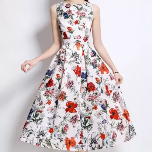 Christian Dior Dresses Sleeveless For Women #1342515