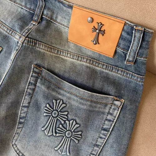 Cheap Chrome Hearts Jeans For Men #1342528 Replica Wholesale [$48.00 USD] [ITEM#1342528] on Replica Chrome Hearts Jeans