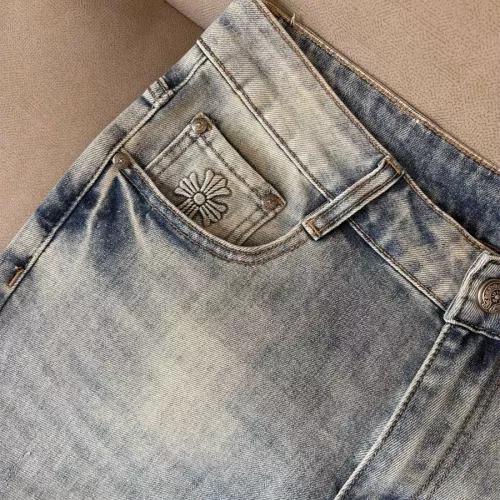 Cheap Chrome Hearts Jeans For Men #1342529 Replica Wholesale [$48.00 USD] [ITEM#1342529] on Replica Chrome Hearts Jeans