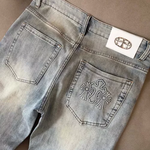 Cheap Chrome Hearts Jeans For Men #1342529 Replica Wholesale [$48.00 USD] [ITEM#1342529] on Replica Chrome Hearts Jeans