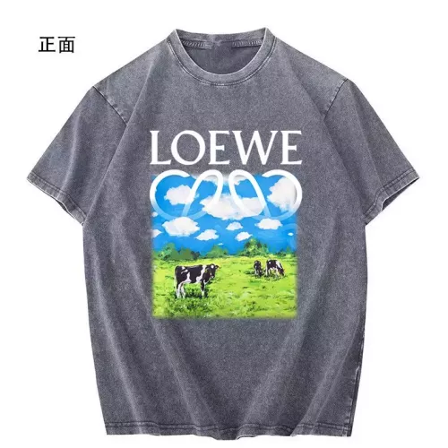 Cheap LOEWE T-Shirts Short Sleeved For Men #1342632 Replica Wholesale [$45.00 USD] [ITEM#1342632] on Replica LOEWE T-Shirts