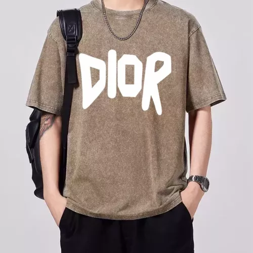Christian Dior T-Shirts Short Sleeved For Men #1342638