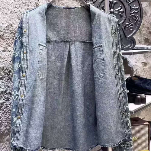 Cheap Louis Vuitton LV Jackets Long Sleeved For Men #1342688 Replica Wholesale [$72.00 USD] [ITEM#1342688] on Replica Louis Vuitton LV Jackets