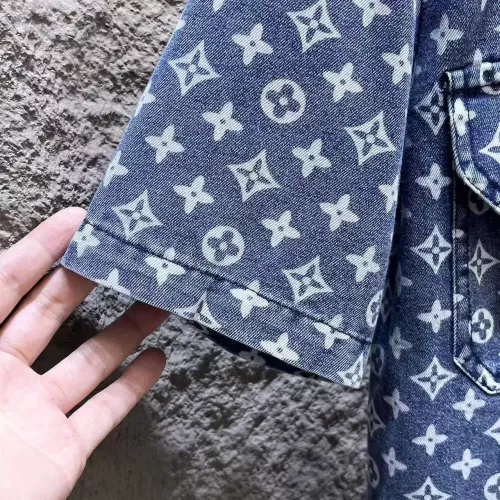 Cheap Louis Vuitton LV Jackets Short Sleeved For Men #1342693 Replica Wholesale [$64.00 USD] [ITEM#1342693] on Replica Louis Vuitton LV Jackets
