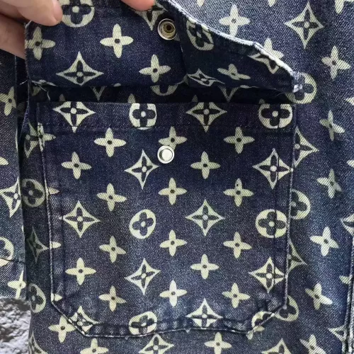 Cheap Louis Vuitton LV Jackets Short Sleeved For Men #1342694 Replica Wholesale [$64.00 USD] [ITEM#1342694] on Replica Louis Vuitton LV Jackets
