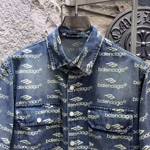 Cheap Balenciaga Jackets Short Sleeved For Men #1342710 Replica Wholesale [$64.00 USD] [ITEM#1342710] on Replica Balenciaga Jackets