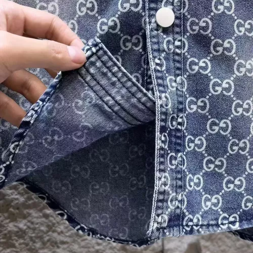 Cheap Gucci Jackets Short Sleeved For Men #1342711 Replica Wholesale [$64.00 USD] [ITEM#1342711] on Replica Gucci Jackets