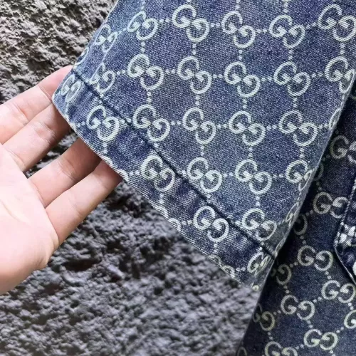Cheap Gucci Jackets Short Sleeved For Men #1342712 Replica Wholesale [$64.00 USD] [ITEM#1342712] on Replica Gucci Jackets
