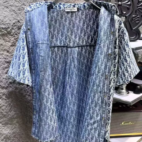 Cheap Christian Dior Jackets Short Sleeved For Men #1342713 Replica Wholesale [$64.00 USD] [ITEM#1342713] on Replica Christian Dior Jackets