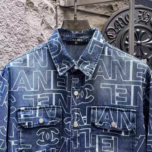 Cheap Chanel Jackets Short Sleeved For Men #1342715 Replica Wholesale [$64.00 USD] [ITEM#1342715] on Replica Chanel Jackets