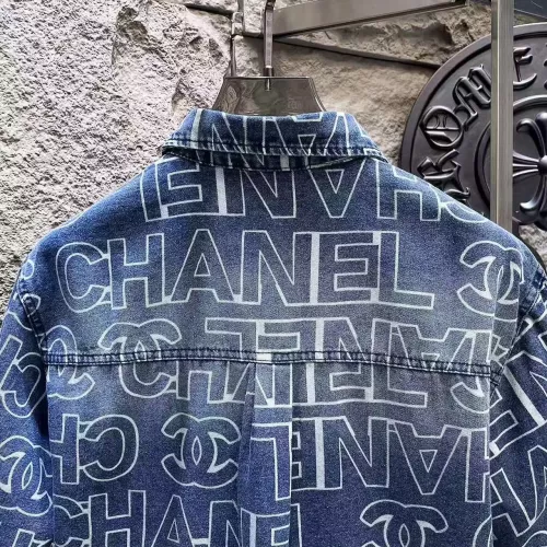 Cheap Chanel Jackets Short Sleeved For Men #1342715 Replica Wholesale [$64.00 USD] [ITEM#1342715] on Replica Chanel Jackets