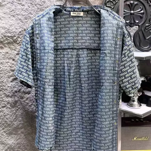 Cheap MIU MIU Jackets Short Sleeved For Men #1342717 Replica Wholesale [$64.00 USD] [ITEM#1342717] on Replica MIU MIU Jackets